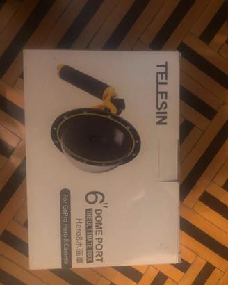 TELESIN Dome Port for GoPro Hero 8 Black, Underwat