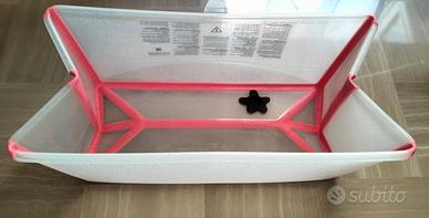 Vaschetta Stokke pieghevole rosa