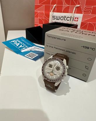 Swatch x Omega Saturn