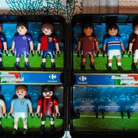 Squadre calcio Playmobil Carrefour - NEW