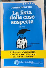 La lista delle cose sospette