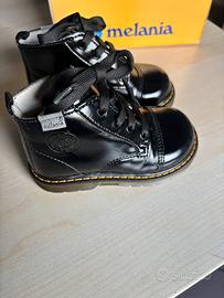 Stivaletti anfibi polacchino Melania nero nr 21