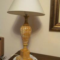 lampada in marmo 