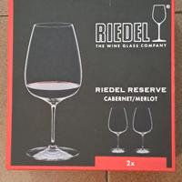 set 4 calici Riedel Reserve cabernet-merlot