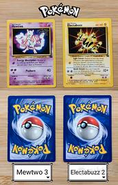 2 Carte Pokémon WB Movies RARE - BSP 1999 - ENG