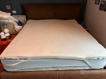 Topper silver ag memory foam con scontrino.