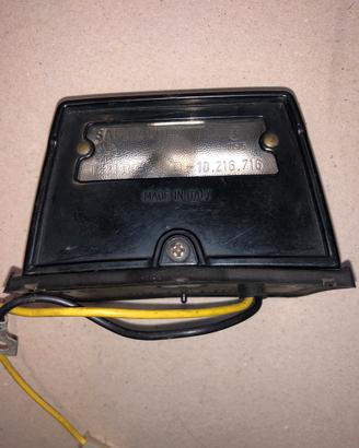 Coppia Luci Targa Originali Fiat 124 e 131 Abarth