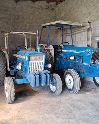 Trattori Ford e MF.