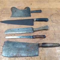 C07 - Utensili da macellaio + coltello roncoletta