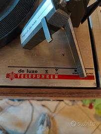 giradischi 1967 Telefunken Tw 509 de luxe