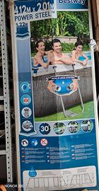 Bestway - Piscina con struttura metallica