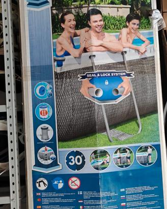 Bestway - Piscina con struttura metallica