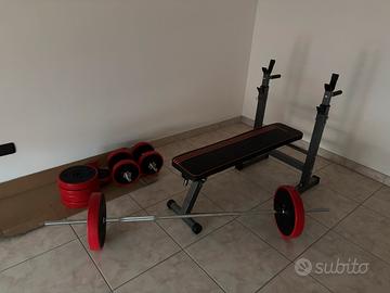 Set Panca e Bilanciere