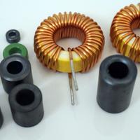 Induttanze assiali + toroidali nucleo in ferrite