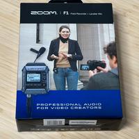 Zoom - F1-LP - field recorder + Microfono lavalier