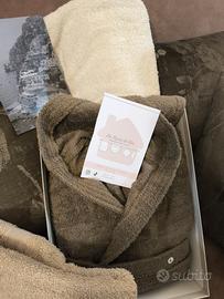 accappatoio in spugna