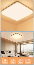 Plafoniera LED moderna 20W IP44 - NUOVA