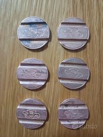 Set gettoni telefonici. 