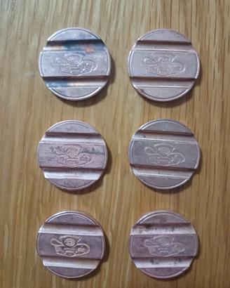 Set gettoni telefonici. 