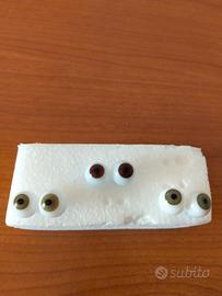 Set 3 coppie occhi in vetro soffiato 