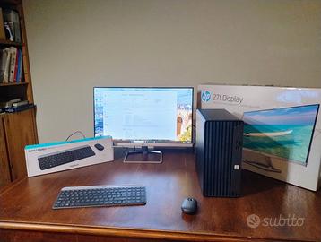 Postazione Completa HP ProDesk 400 G7 (i5 - 16gb)