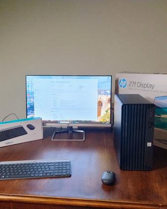 Postazione Completa HP ProDesk 400 G7 (i5 - 16gb)