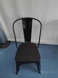 sedie in seduta di legno