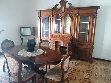 Sala da pranzo completa stile Barocco Veneziano