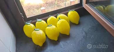 Limoni sorrento in vetro decorazione 