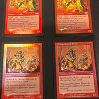 MTG - Lotto 4 Goblin FOIL