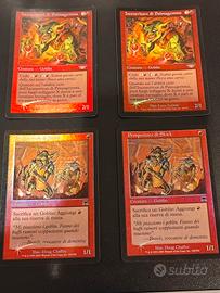 MTG - Lotto 4 Goblin FOIL
