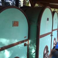 Botti cemento vetrificate vino