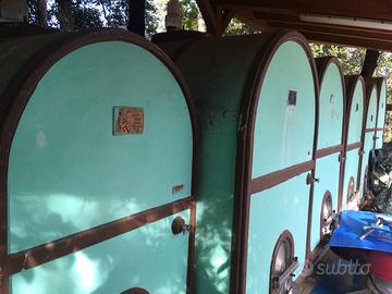 Botti cemento vetrificate vino