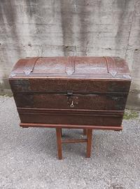 baule da carrozza fine 800 restaurato 