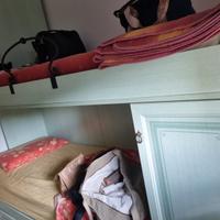 Camera verde bambino/a ragazzo/a