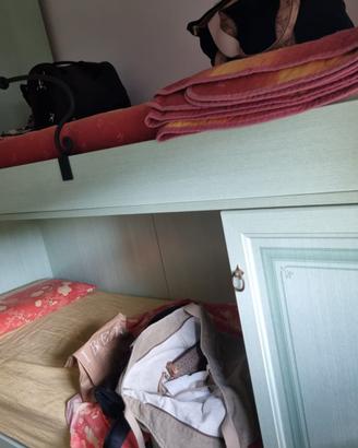 Camera verde bambino/a ragazzo/a