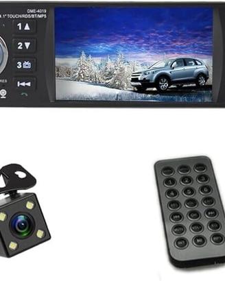 AUTORADIO BLUETOOTH 1 DIN CON SCHERMO DA 4.1"