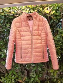 giacca piumino rosa donna TG s