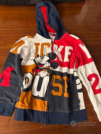 Felpa topolino bimbo 9-10 anni