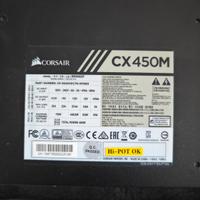 Alimentatore Corsair Cx450M 