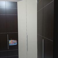 armadio angolare camera 6 ante con cabina armadio