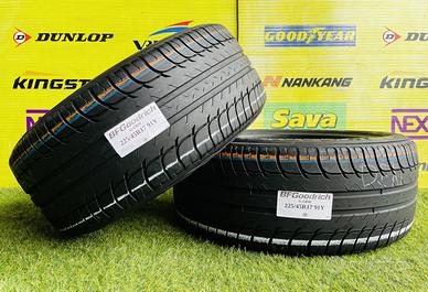 X2: Estive 225/45R17 91Y -BF GOODRICH- al 60%