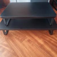 alzata in legno per tv