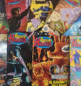 9 numeri di Gregory Hunter (dal n.1 al n.8 e n.10)