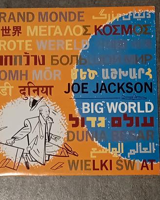 2 lp vinile Joe Jackson – Big World, particolare u