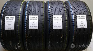 4 GOMME 245 40 20 CONTINENTAL 100% RIF3938
