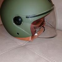 casco jet verde