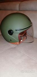 casco jet verde