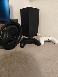 Xbox series x + 2 pad+ cuffie Microsoft 