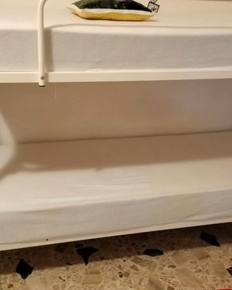 letto a castello incluso di materazzi nuovi